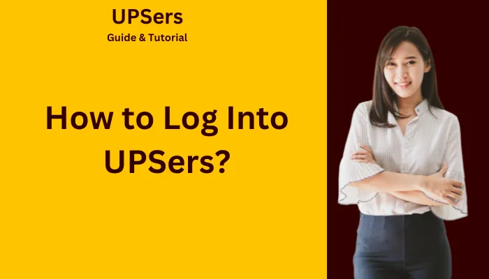 How to Log Into UPSers? How to Log Into UPSers?